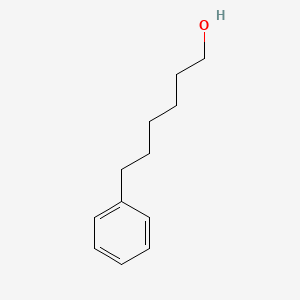 6-Phenylhexan-1-ol chemical structure (CAS 2430-16-2)