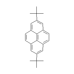 2,7-Di-tert-butylpyrene chemical structure (CAS 24300-91-2)
