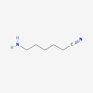 6-Aminohexanenitrile chemical structure (CAS 2432-74-8)