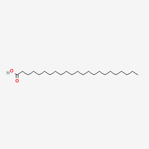 Tricosanoic acid chemical structure (CAS 2433-96-7)