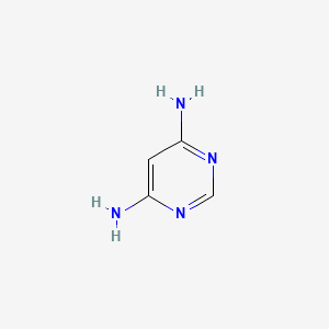 4,6-Diaminopyrimidine chemical structure (CAS 2434-56-2)