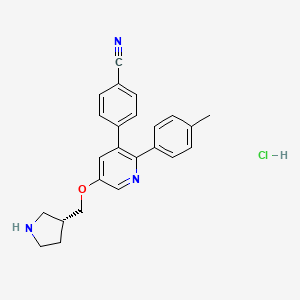 GSK 690 Hydrochloride chemical structure (CAS 2436760-79-9)