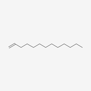 1-Tridecene chemical structure (CAS 2437-56-1)