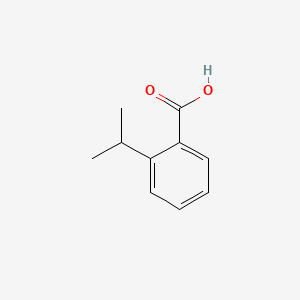 2-Isopropylbenzoic Acid chemical structure (CAS 2438-04-2)