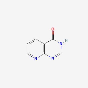 Pyrido[2,3-d]pyrimidin-4(1H)-one chemical structure (CAS 24410-19-3)