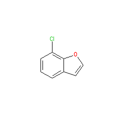 7-Chlorobenzofuran chemical structure (CAS 24410-55-7)