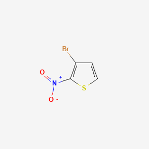 3-Bromo-2-nitrothiophene chemical structure (CAS 24430-27-1)