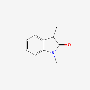 1,3-Dimethylindolin-2-one chemical structure (CAS 24438-17-3)