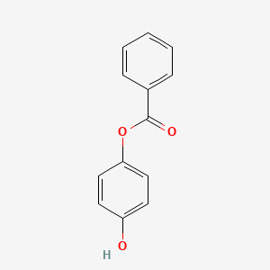 4-Hydroxyphenyl benzoate chemical structure (CAS 2444-19-1)