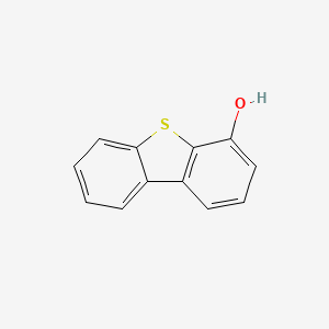 Dibenzo[b,d]thiophen-4-ol chemical structure (CAS 24444-75-5)
