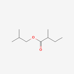 Iso-butyl-2-methylbutyrate chemical structure (CAS 2445-67-2)
