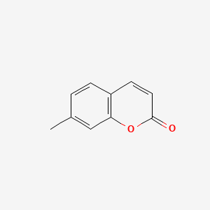 7-Methyl-2H-chromen-2-one chemical structure (CAS 2445-83-2)