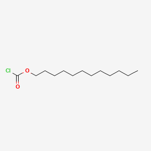 Lauryl chloroformate chemical structure (CAS 24460-74-0)