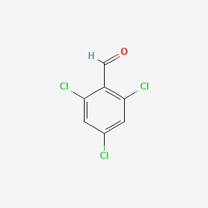 2,4,6-Trichlorobenzaldehyde chemical structure (CAS 24473-00-5)