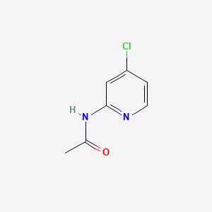 N-(4-Chloropyridin-2-yl)acetamide chemical structure (CAS 245056-66-0)
