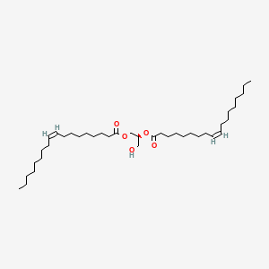 (Z)-(S)-3-Hydroxypropane-1,2-diyl dioleate chemical structure (CAS 24529-88-2)