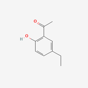 5-Ethyl-2-hydroxyacetophenone chemical structure (CAS 24539-92-2)