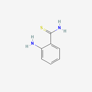 2-Aminobenzothioamide chemical structure (CAS 2454-39-9)