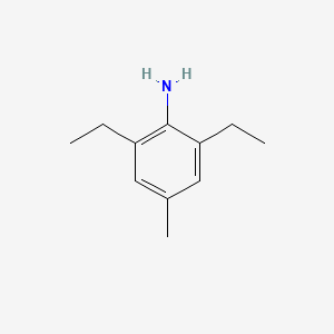 2,6-Diethyl-4-methylaniline chemical structure (CAS 24544-08-9)