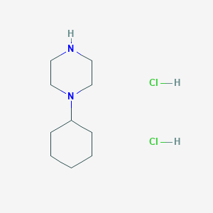 1-Cyclohexylpiperazine dihydrochloride chemical structure (CAS 245487-40-5)