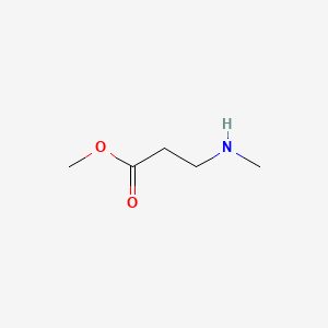 Methyl 3-(methylamino)propanoate chemical structure (CAS 24549-12-0)