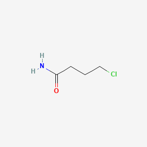 4-Chlorobutanamide chemical structure (CAS 2455-04-1)
