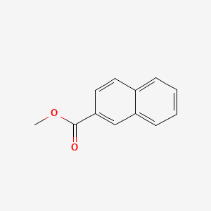 Methyl 2-naphthoate chemical structure (CAS 2459-25-8)