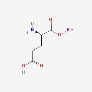 Potassium (S)-2-amino-4-carboxybutanoate(x:1) chemical structure (CAS 24595-14-0)