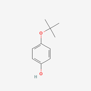 4-(tert-Butoxy)phenol chemical structure (CAS 2460-87-9)
