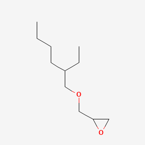 2-Ethylhexylglycidylether chemical structure (CAS 2461-15-6)