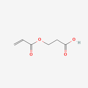 2-Carboxyethylacrylate chemical structure (CAS 24615-84-7)