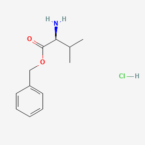 H-Val-Obzl.HCl chemical structure (CAS 2462-34-2)