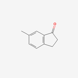 6-Methyl-1-indanone chemical structure (CAS 24623-20-9)