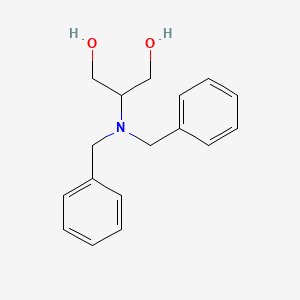 2-(Dibenzylamino)propane-1,3-diol chemical structure (CAS 246232-73-5)