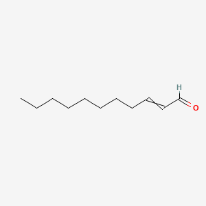 2-Undecenal chemical structure (CAS 2463-77-6)
