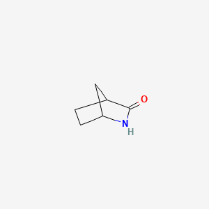 2-Azabicyclo[2.2.1]heptan-3-one chemical structure (CAS 24647-29-8)