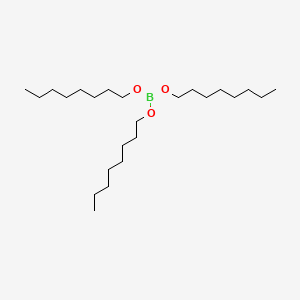Trioctyl borate chemical structure (CAS 2467-12-1)