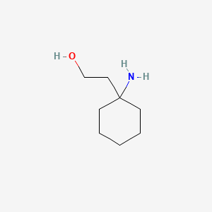 2-(1-Aminocyclohexyl)ethanol chemical structure (CAS 24682-53-9)