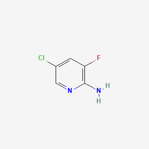 5-Chloro-3-fluoropyridin-2-amine chemical structure (CAS 246847-98-3)