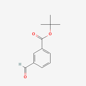tert-Butyl 3-formylbenzoate chemical structure (CAS 247186-56-7)