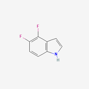 4,5-Difluoro-1H-indole chemical structure (CAS 247564-63-2)