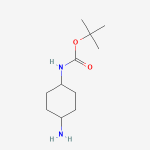tert-Butyl (cis-4-aminocyclohexyl)carbamate chemical structure (CAS 247570-24-7)