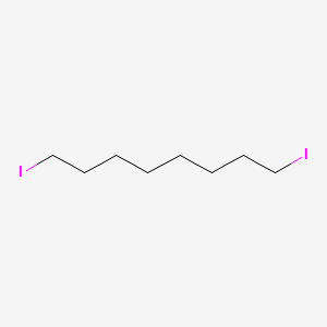 1,8-Diiodooctane chemical structure (CAS 24772-63-2)
