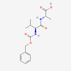 Z-Val-Ala-OH chemical structure (CAS 24787-89-1)