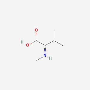 N-Methyl-L-valine chemical structure (CAS 2480-23-1)