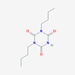 1,3-Dibutyl-1,3,5-triazinane-2,4,6-trione chemical structure (CAS 24807-33-8)