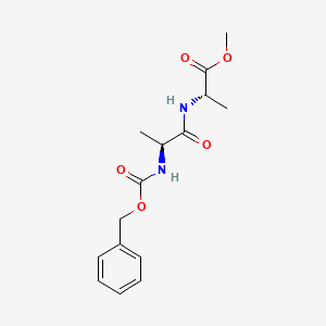Cbz-Ala-Ala-Ome chemical structure (CAS 2483-51-4)