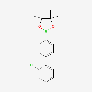 2-(2'-Chloro-[1,1'-biphenyl]-4-yl)-4,4,5,5-tetramethyl-1,3,2-dioxaborolane chemical structure (CAS 2484920-12-7)