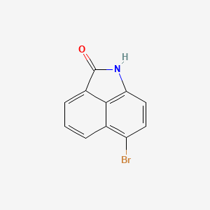 6-Bromobenzo[cd]indol-2(1H)-one chemical structure (CAS 24856-00-6)