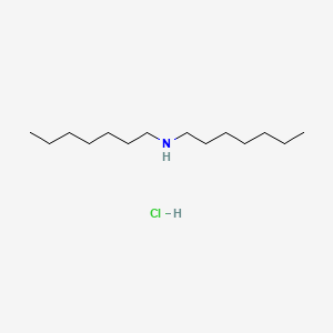 Diheptylamine hydrochloride chemical structure (CAS 2486-83-1)